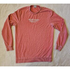 Core Jack & Jones Crew Neck Sweatshirt Men's Size L Pink Long Sleeve